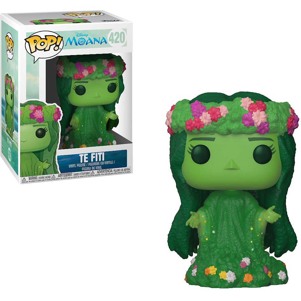 Amazon.com: Te Fiti: Moana x Funko POP! Disney Vinyl Figure \u0026 1 POP!  Compatible PET Plastic Graphical Protector Bundle [#420 / 29389 - B] : Toys  \u0026 Games