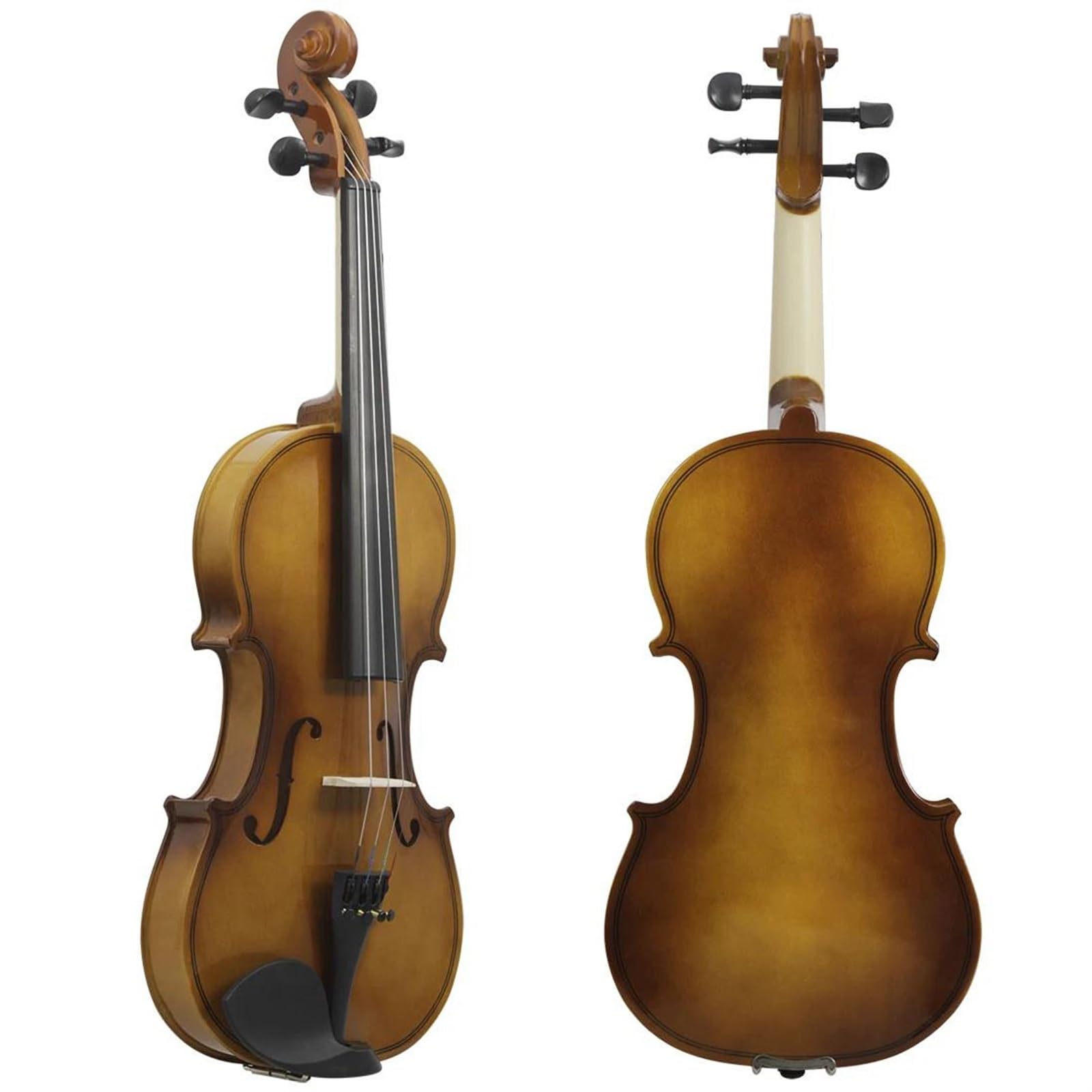 Violino Acustico 4/4 In Stile Retrò Per Principianti Di Con Archetto/custodia