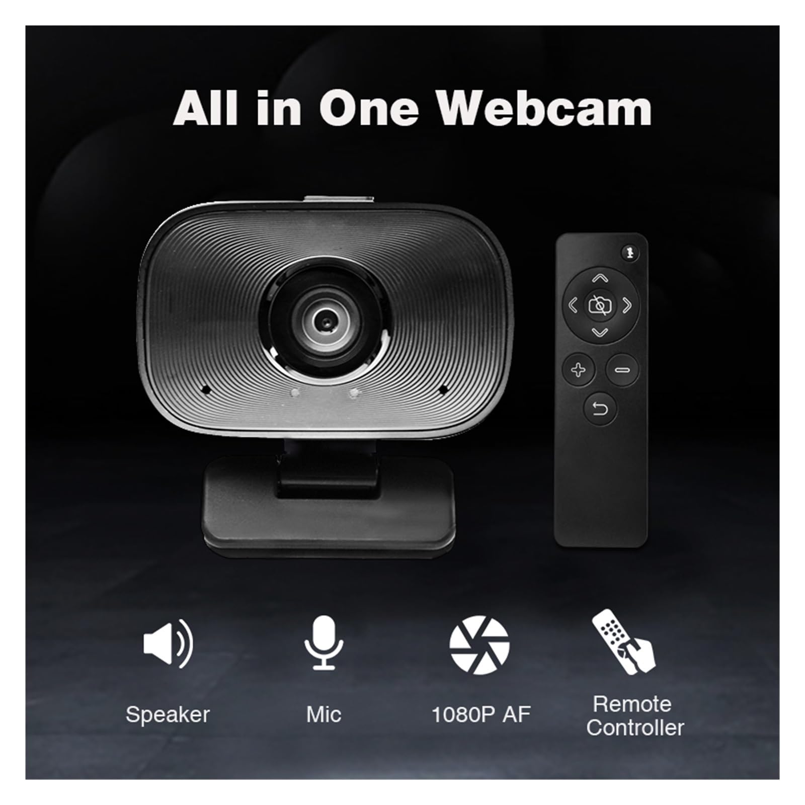 1080p All In 1 Pilot USB Kamera internetowa z głośnikiem do nauczania Online Konferencja wideo Kamera na żywo Praca biurowa