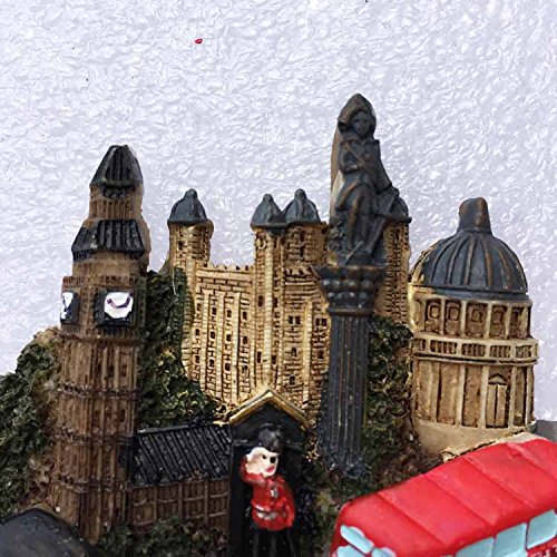 Calamita da frigorifero 3D Souvenir Londra Calamita da frigorifero 3D Regno Unito Calamita da frigorifero 3D Regno Unito Decorazione Viaggio Arredamento per la casa - Italia
