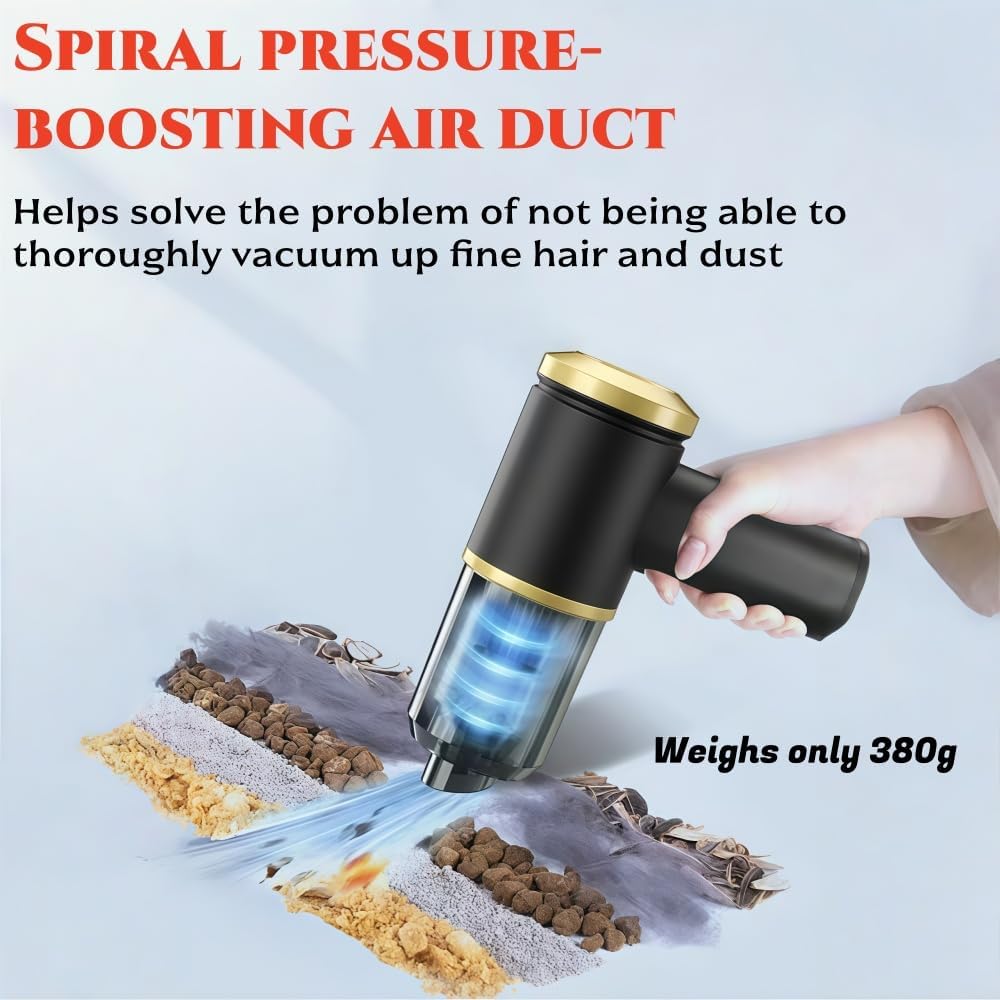 Cordless Car Vacuum Cleaner for Ferrari 430 F12 458 488 812 F8 456,Strong Suction Hand Held Car Vacuum Cleaner,Multifunctional Lightweight Dust Busters Rechargeable,Pet Hair Eraser