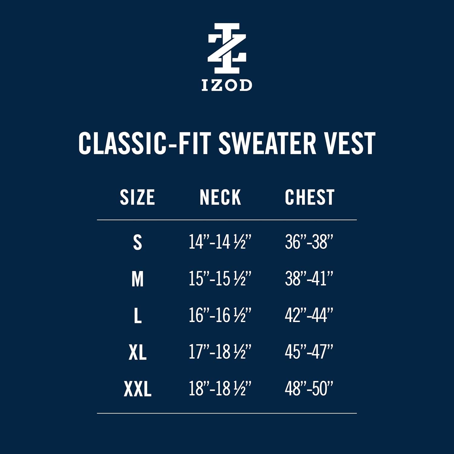 Izod Men's Premium Essentials Solid V-Neck 12-Gauge Sweater Vest