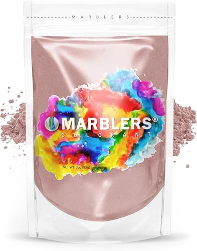 MARBLERS - Polvo de mica natural de grado cosmético, pigmento nacarado, tinte, no tóxico, vegano, libre de crueldad, sombra de ojos, esmalte de