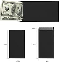 Vista 2 de Granhoolm Paquete de 50 sobres grandes de efectivo de 3.5 x 6.5 pulgadas, sobres de dinero para efectivo, sobres de monedas para plan de ahorro