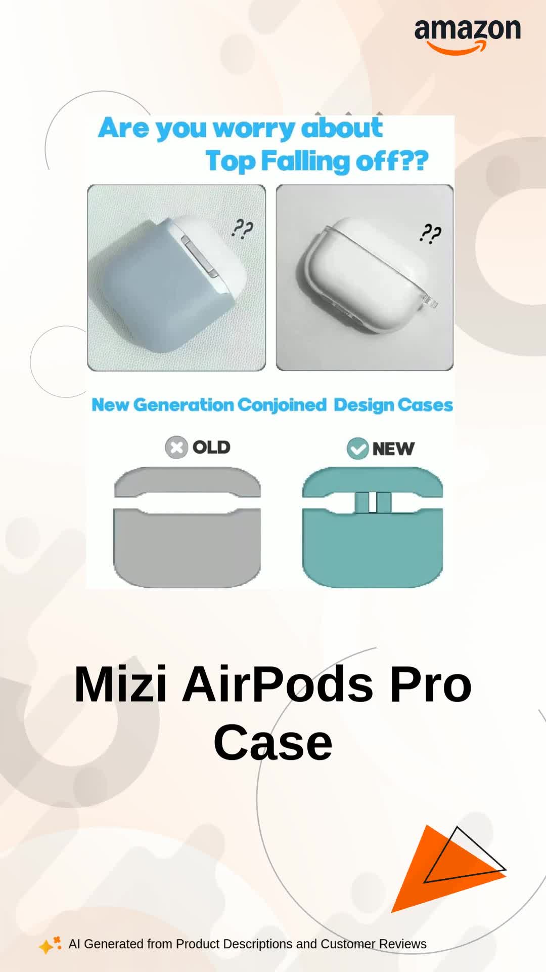 Mizi Case for AirPods Pro 2nd Generation 2022/2023 (USB-C
