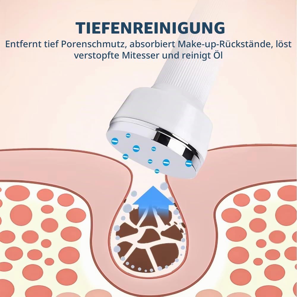 Ultraschallgerät Gesich Mit 2 Pflegeköpfen Und Stift Zur Entfernung Von Muttermalen. Zeiteinstellbar, Glättet Falten, Sicher Und Schnell, Zur Entfernung Von Flecken für Zuhause SPA Hautverjüngung
