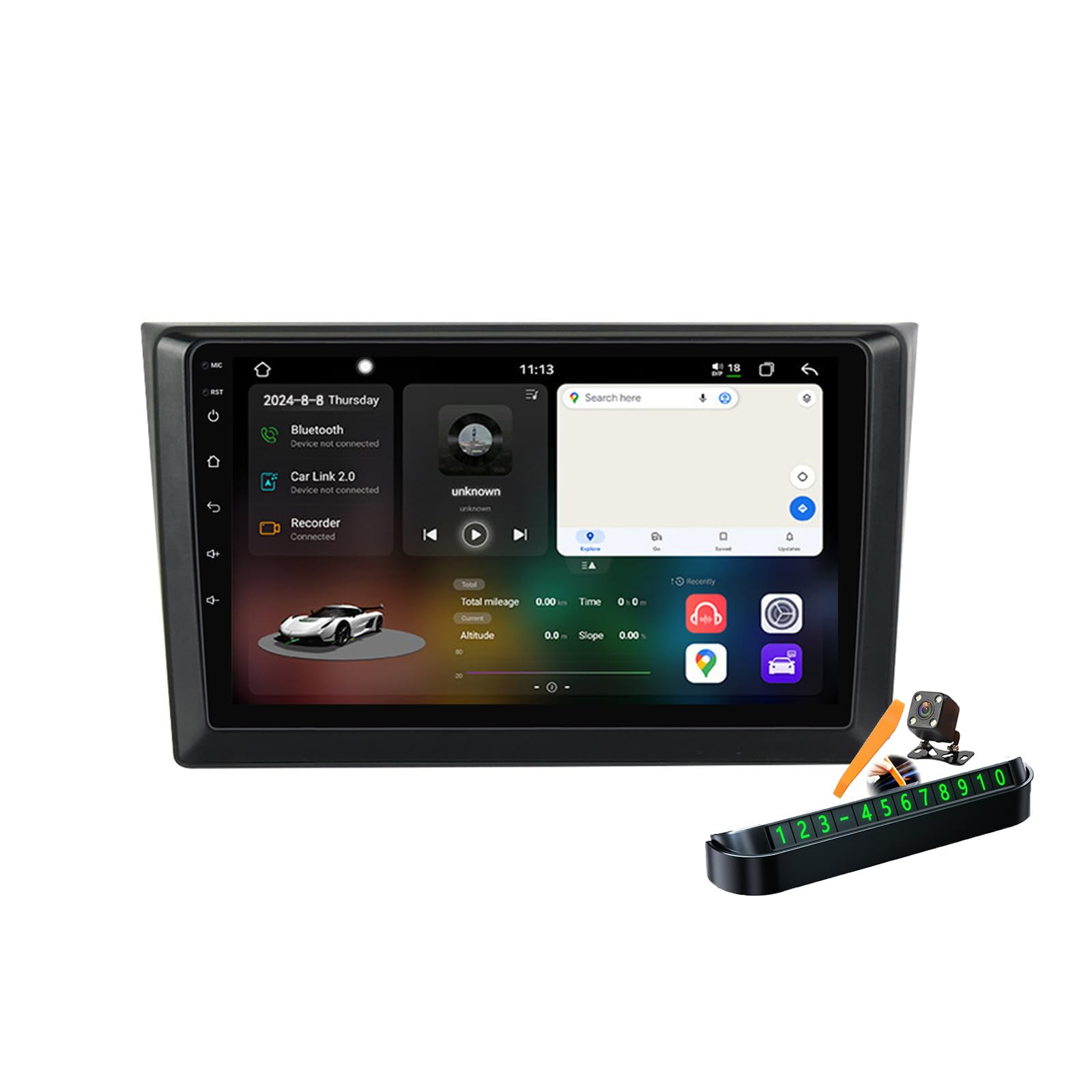 Reproductor multimedia de 9 pulgadas con Android 14 para Mazda CX-9 8