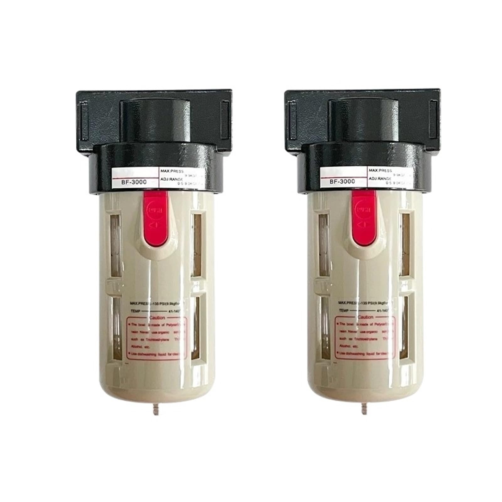 Uwukcjokq Bf4000 Air Source Processor Oil Water Separator Compressor Filter Pressure Regulating Valve Triplet Bf2000/Bf3000/Bf4000(Bf4000)