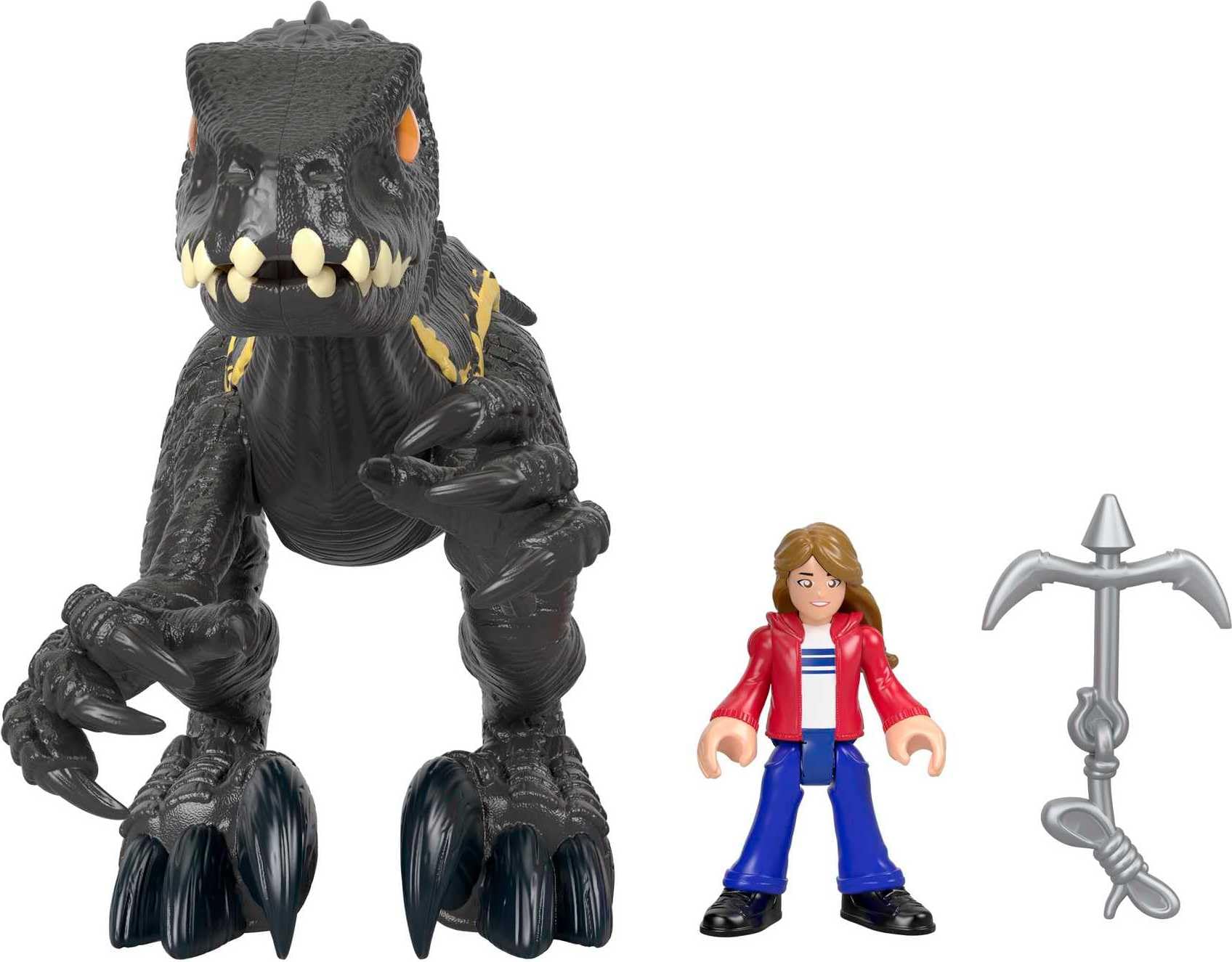 Mattel Imaginext Jurassic World Dinosaurierspielzeug Indoraptor-Figur HRK70 - Spar Toys