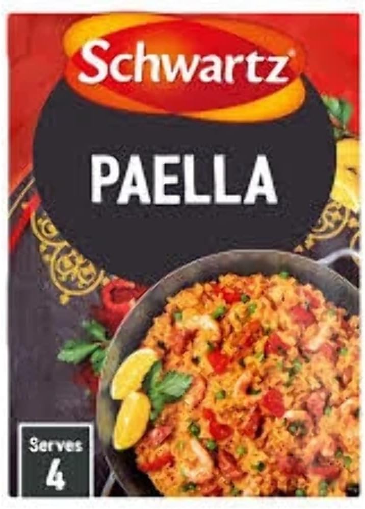 Schwartz Paella Recipe Mix, 30g Amazon.co.uk Grocery