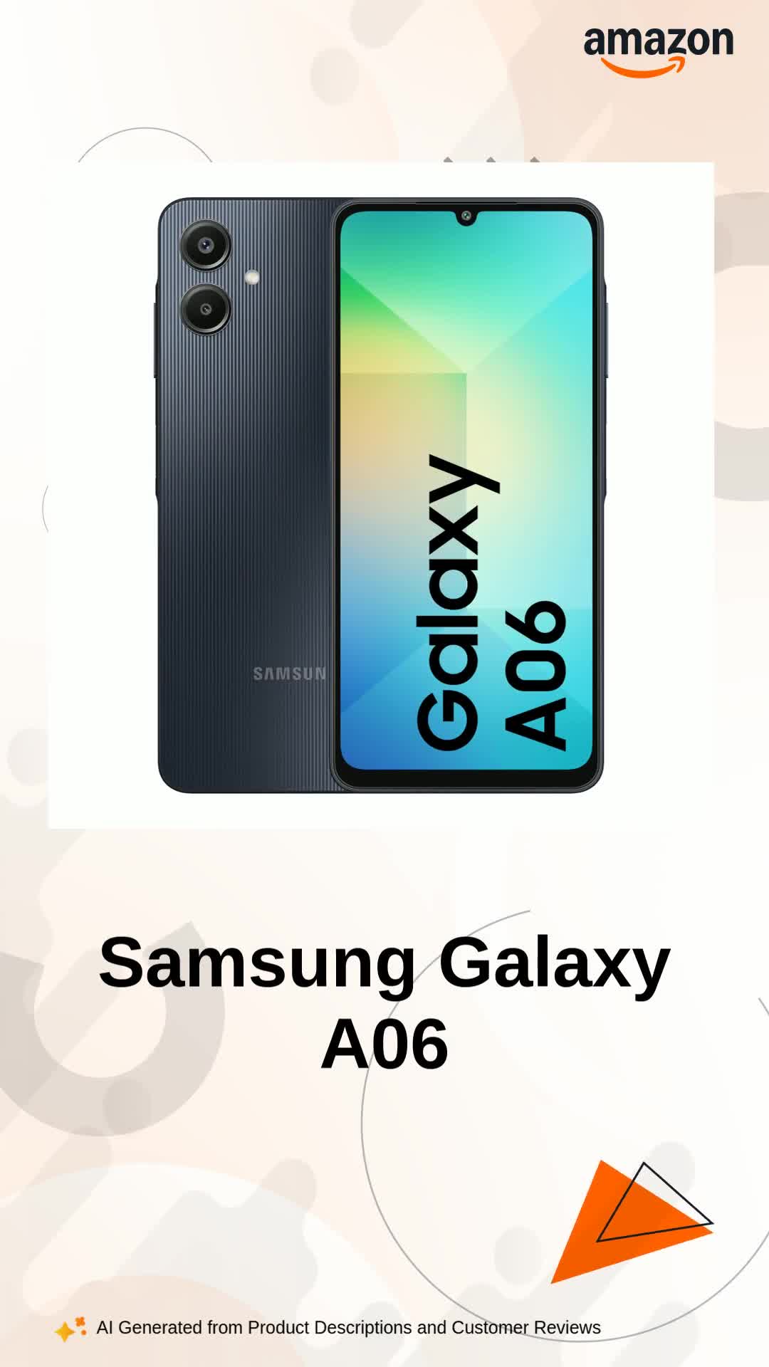 SAMSUNG Galaxy A06 SIMフリー Samsung Galaxy A06 Smartphone