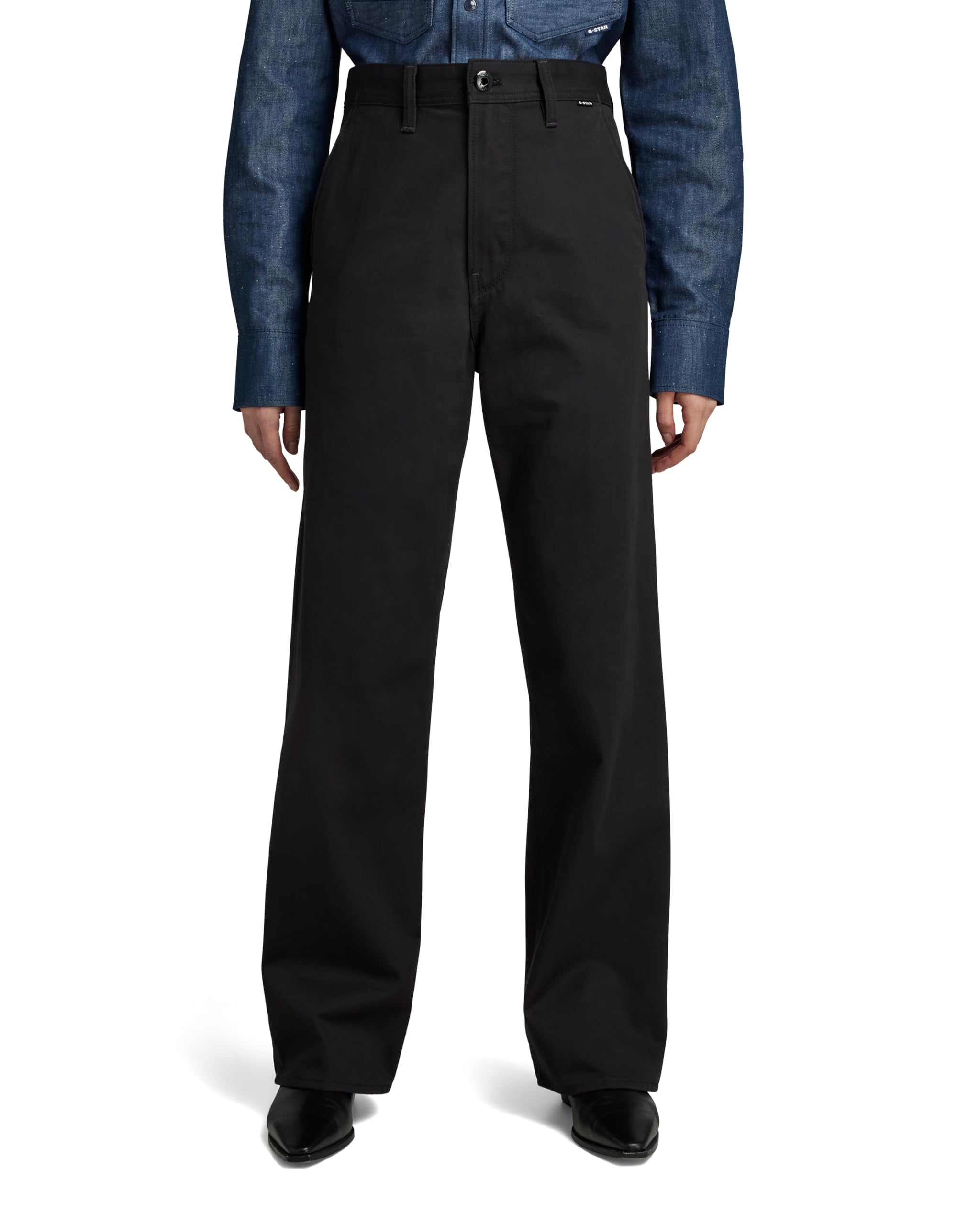 G-Star Men's Black (Dk Black D22904-C900-6484) Unisex Modson Straight Chino, 30W / 30L