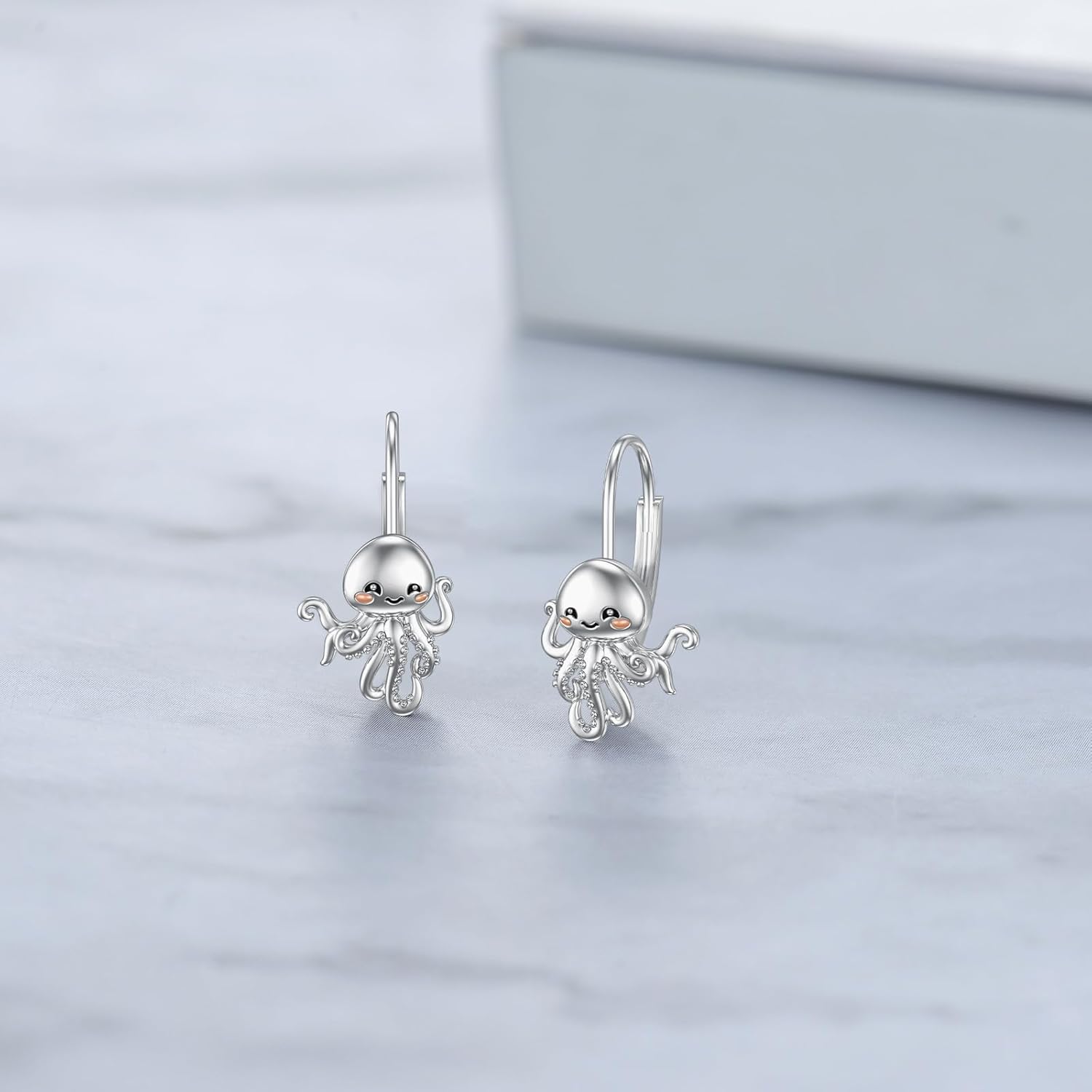 VONALA Hypoallergenic Panda/Unicorn/Fox/Butterfly/Hummingbird Hoop Earrings for Women 925 Sterling Silver Animal Huggie Hoop Earrings Jewelry Gifts for Sensitive Ears