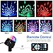 Party Disco Ball Dj Dance Lights Disco Strobe Rave Sound Activated Projector Effect Stage Light Remote Control for Birthday Xmas Wedding Bar Kids Christmas Glow Party