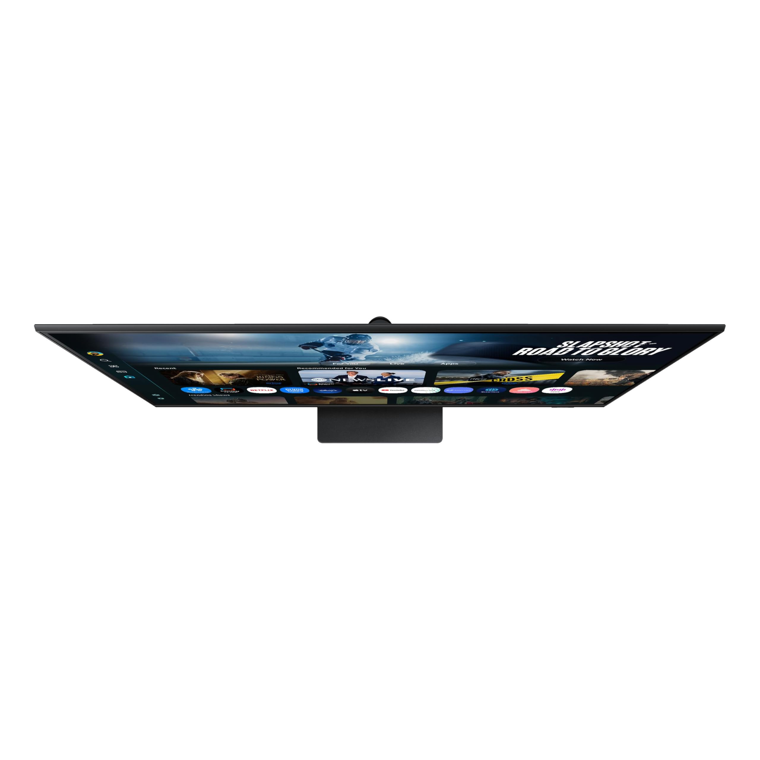 Samsung Smart Monitor M70F 32'', 60Hz, Dalle VA, 4K (3840x2160), 4ms, 3000:1, Inclinable, HDMI (2.0), Display Port (1.4), USB-C avec Charge de 65W, Couleur : Noir, LS32FM702UUXEN