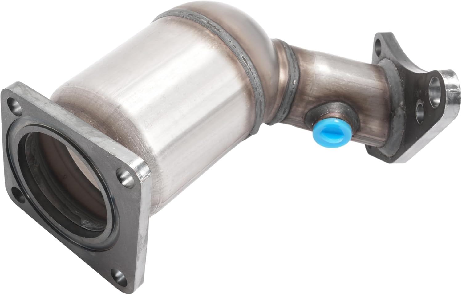 Rear & Front Catalytic Converter Replacement Compatible with 2009-2014 Nissan Maxima 3.5L V6 Silvery 409 Stainless Steel