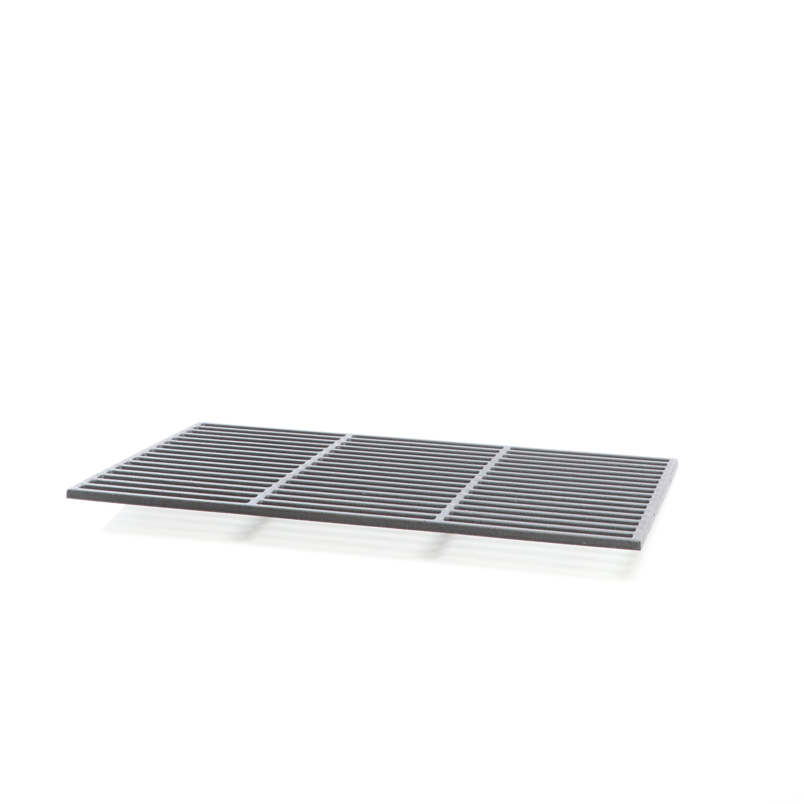 Wiltec Grille BBQ Carrée 67x40 cm en Fonte Barbecue Charbon de bois/à gaz Grillade Cuisson Terrasse Jardin Plancha Viande Légumes