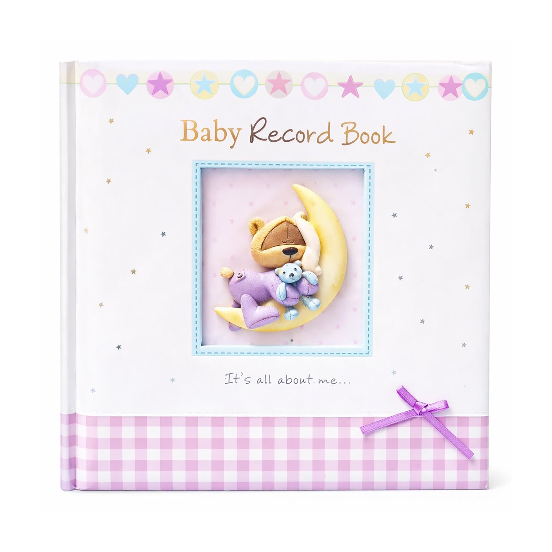Baby Record Book & Memory Journal – Pregnancy to Nursery Milestones – 36 Page Baby Keepsake Book for Firsts, Scans & Memories