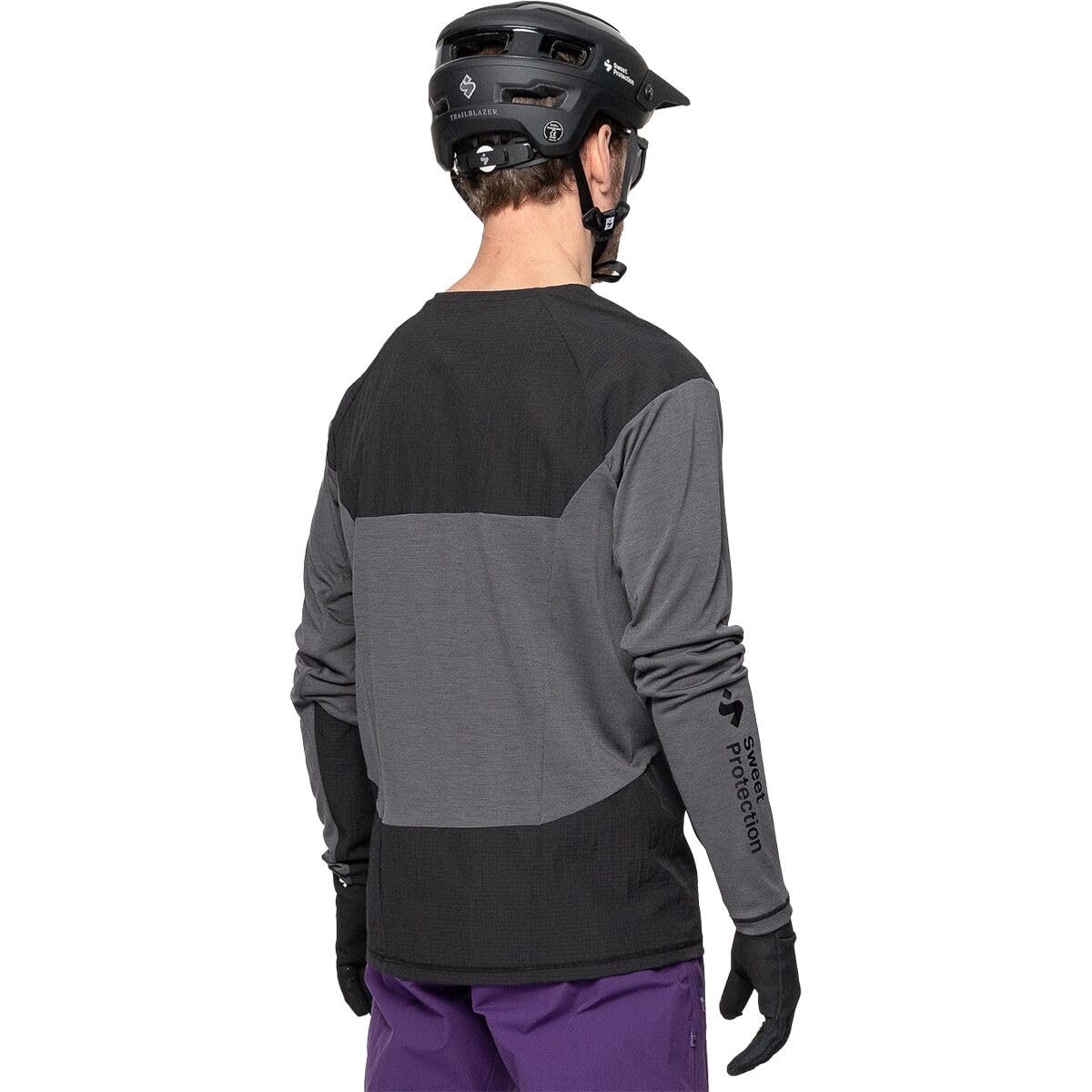 Sweet Protection Hunter Merino Fusion Jersey - Men's Stone Gray, L