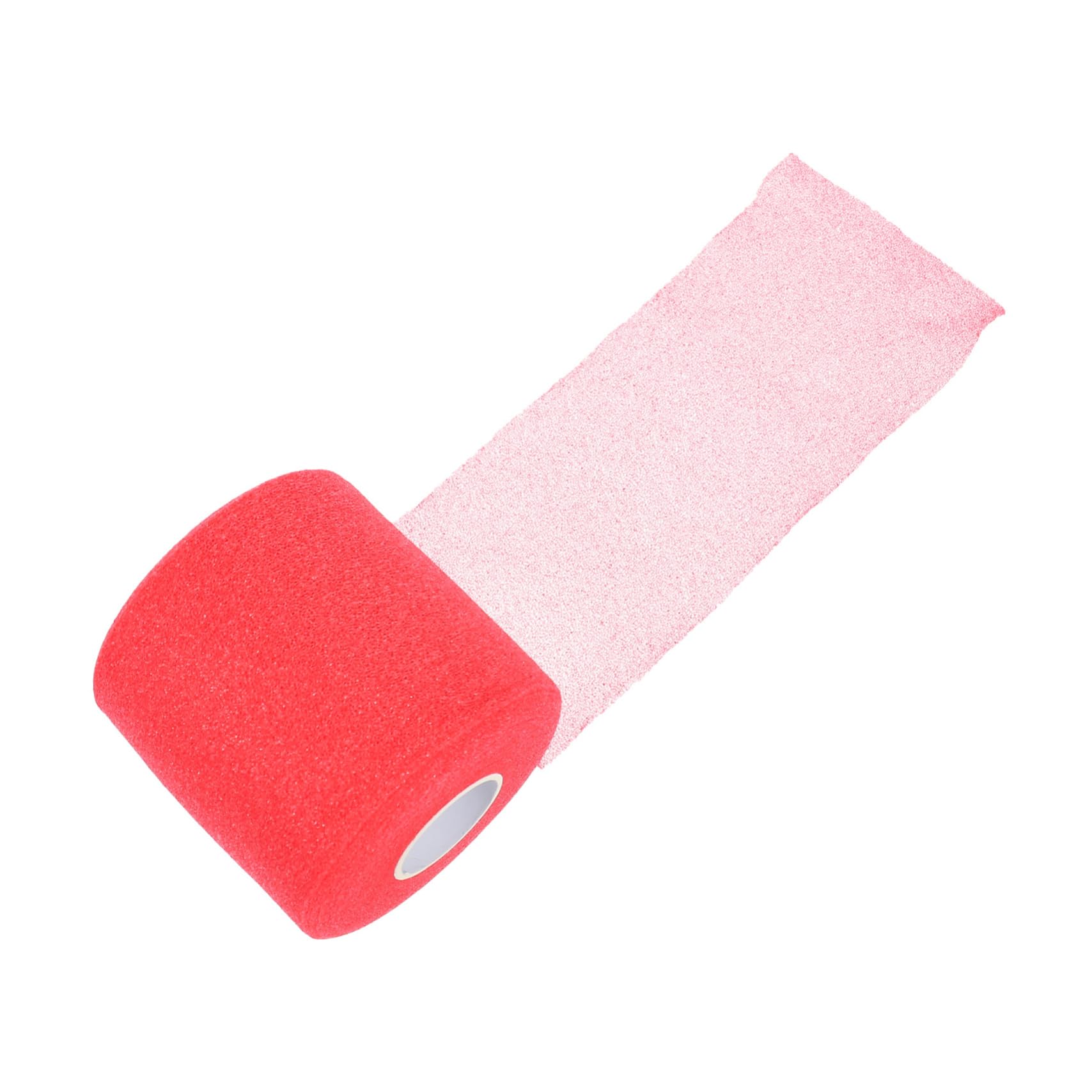 Badminton Racket Shock Absorbing Tape 1 Roll Foam Cushioning Sports Wrap Multi-Function Elastic Athletic Tape for Outdoor Sports