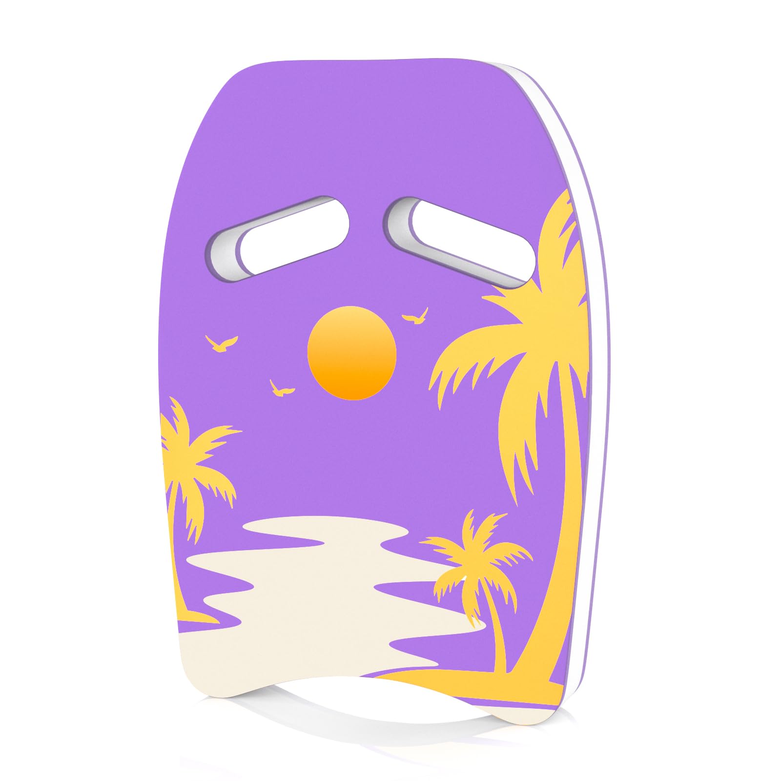 HeySplash Swim Kickboard for Adults, Swimming Kickboard Cute Pattern Swim Training Aid for Adults, Pool Exercise Equipments for Beginning Swimmers Safety Swim Board Auxiliary, Purple โ image 1