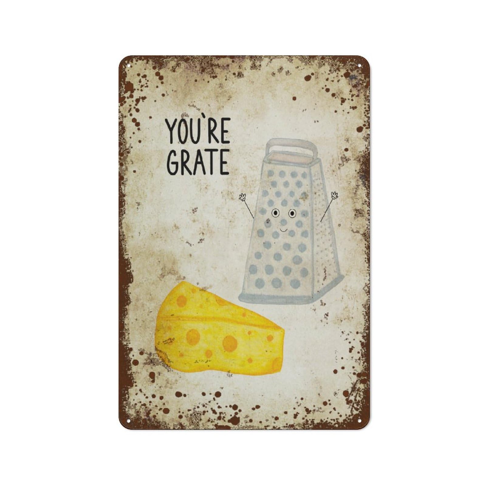 Kwqdozf Style-12 8X12 Inch Congratulations,Funny Thank You,You're Grate