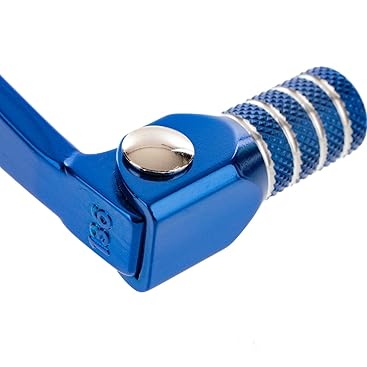 ZAP EGM Fußschalthebel Klappbar - Schwarz/Blau Für Simson S51, S70, S53, S83