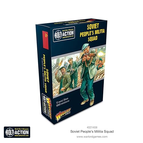 Warlord Games Bolt Action: Soviet Peoples Militia Squad
