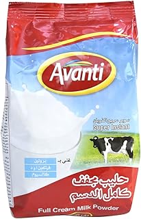 حليب بودرة كامل الدسم من افانتي، كيس 800 جرام