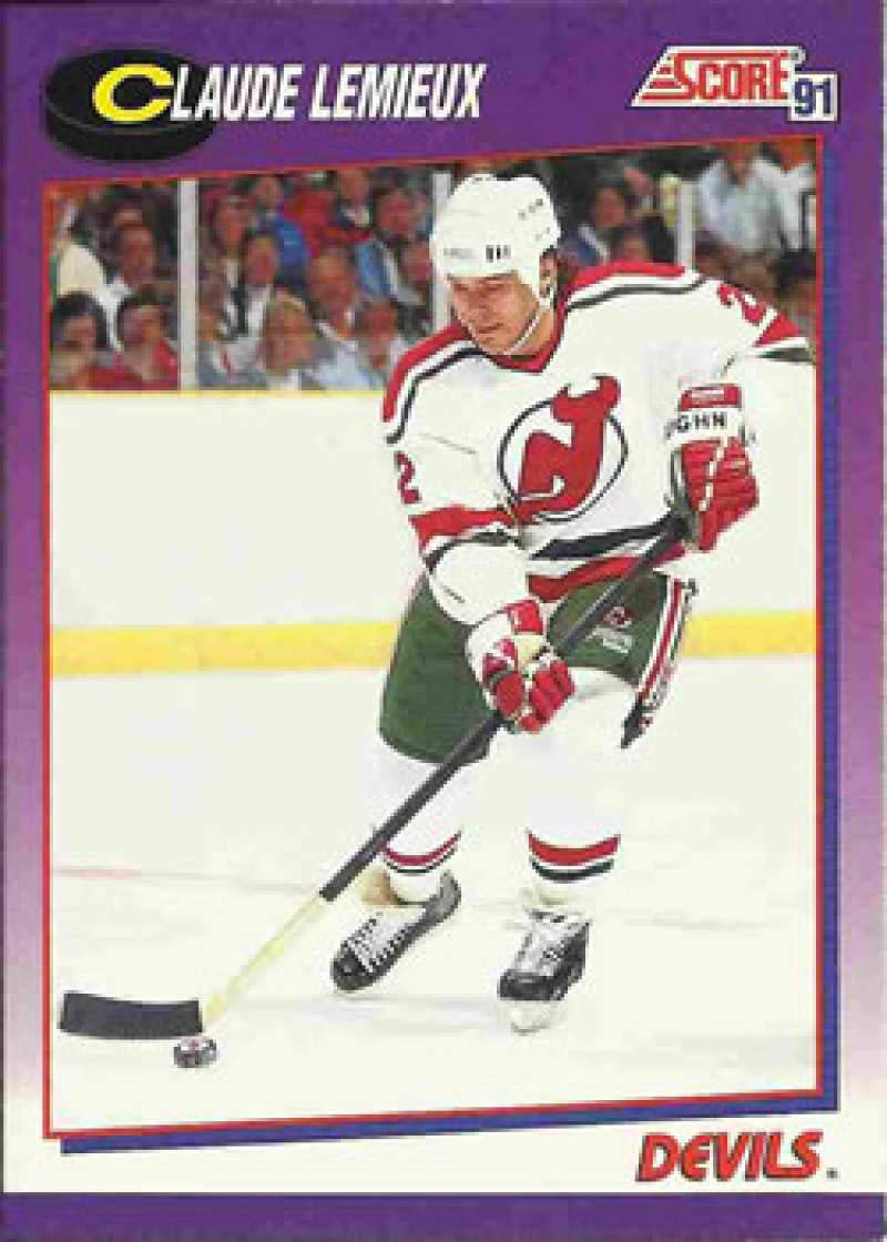 Amazon.com: 1991-92 Score American Hockey #22 Claude Lemieux New