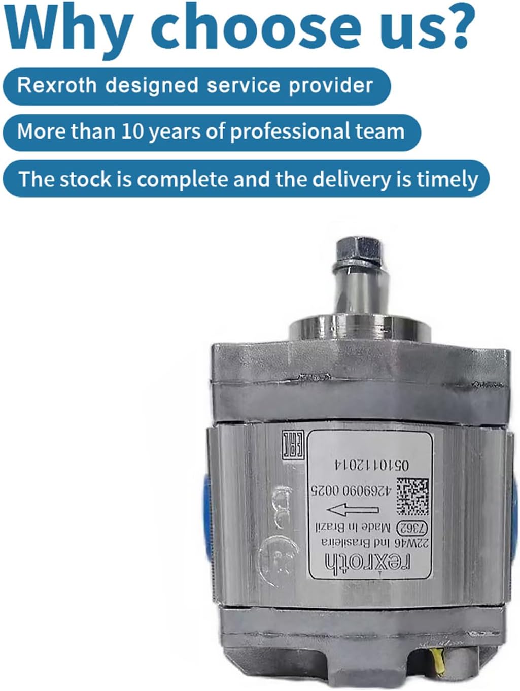 Rexroth AZPB-32-3.1RCP02MB Gear Pump 0510112014