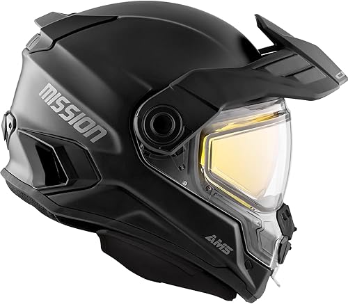 CKX Mission AMS Snow Helmet wElectric Shield Matte Black
