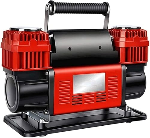 Bomba de aire de doble cilindro para coche, bomba de aire portátil de alta potencia, compresor de aire, inflador de neumáticos, bomba de aire