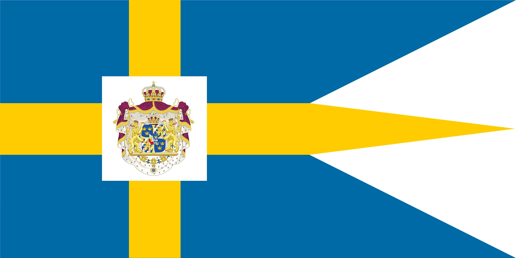 Drapeau Suède Royal grand format anti-décoloration pour remplacer les pavillons fragiles