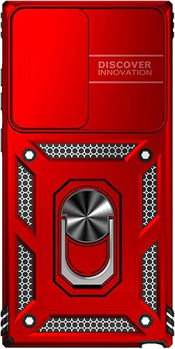 Miniatura 8 de ONOLA Funda para Samsung Galaxy S23 Ultra con soporte y funda para cámara deslizante grado militar funda protectora probada contra caídas de cuerpo