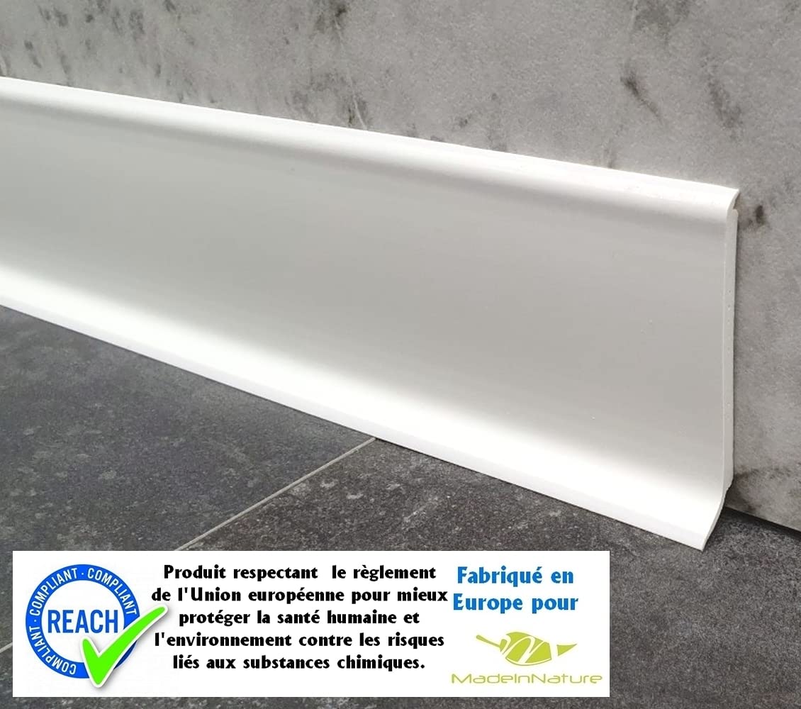 MadeInNature Plinthes - Pegamento seco flexible (PVC, 80 mm x 20 ml)