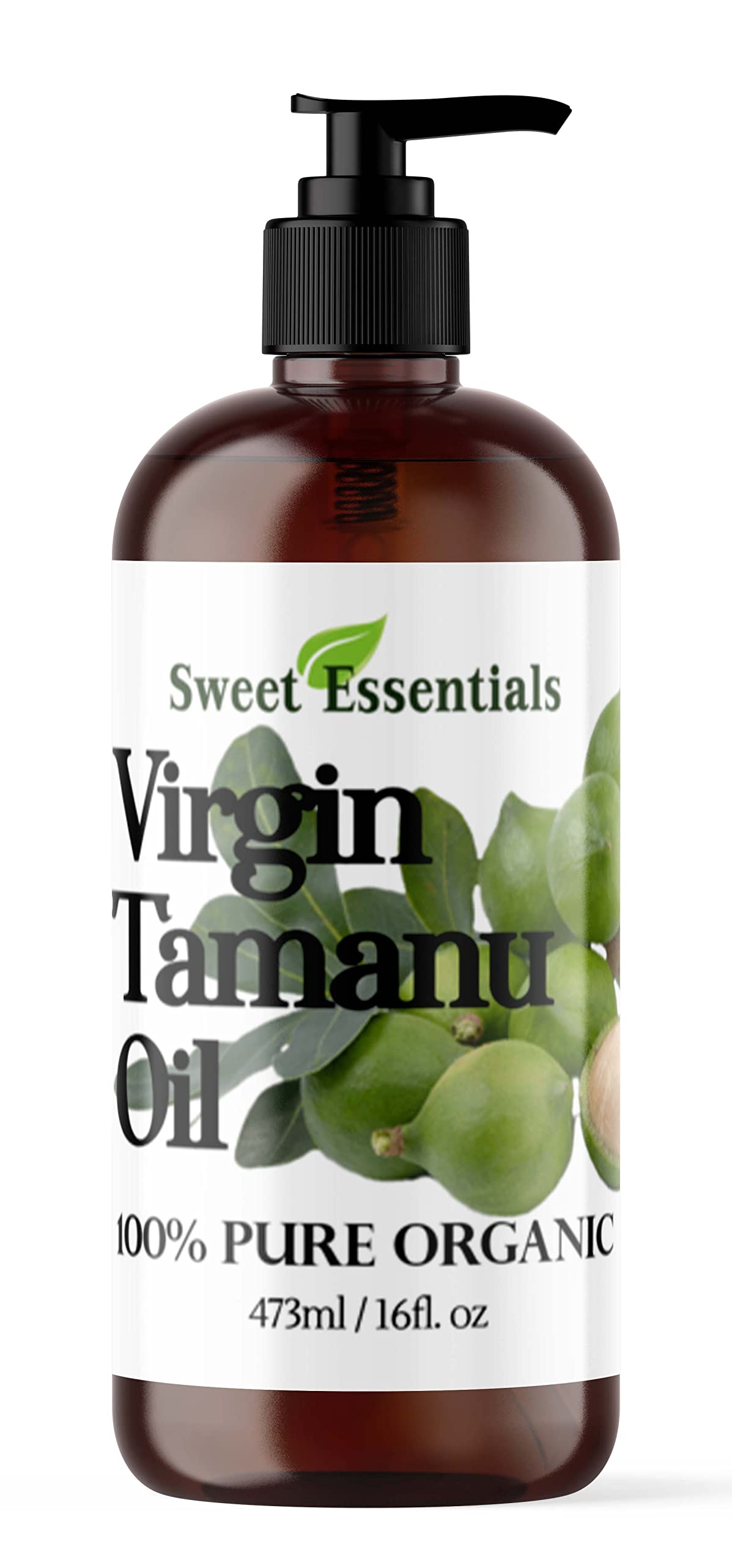 Buy Sweet Essentials Unrefined Tamanu Oil | 16oz with Pump | Imported ...