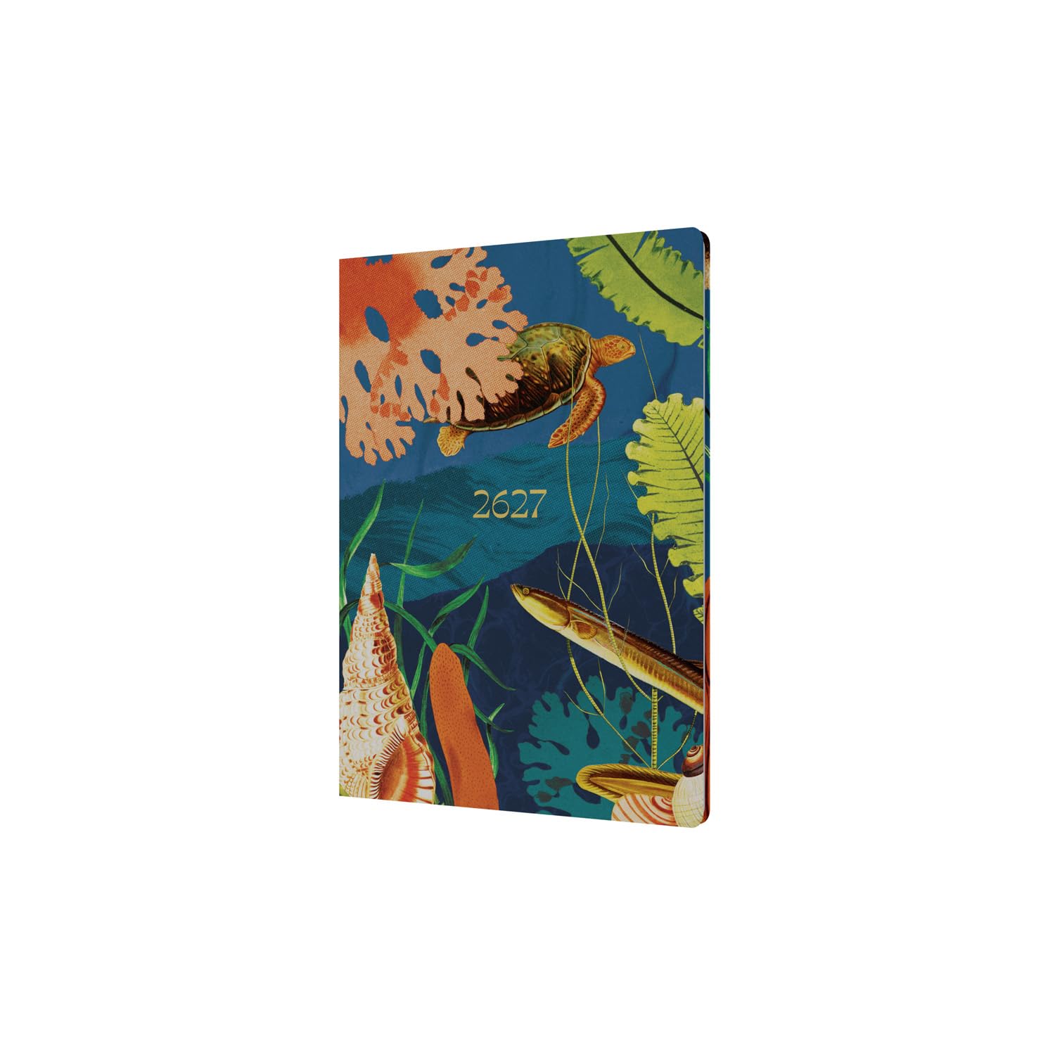 2026-2027 Mid/Academic Year Planner - 13 Month A5 Week-to-View - Turtle - Collins Debden Modern Organics Range Turtle (E-MO153M.TUR-2627)