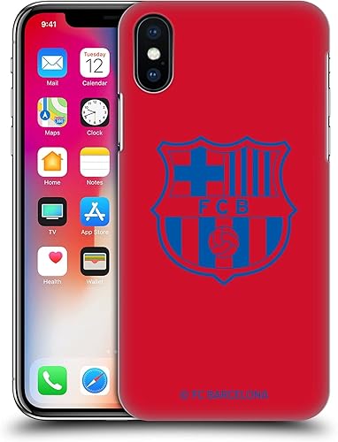 Miniatura 8 de Head Case Designs Officially Licensed FC Barcelona Barca Crest Patterns Hard Back Case Compatible with Apple iPhone XiPhone Xs