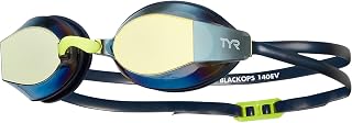 TYR Blackops 140 EV Racing Swim Goggles - Low Profile, Anti-Fog, Watertight Seal for Men & Women