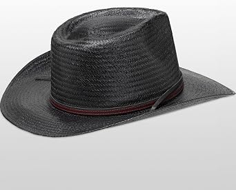 Stetson Hats Belgrade 3in Brim Straw Hat Black S