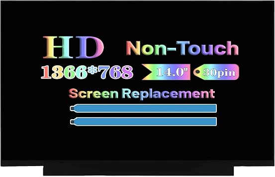 14.0" HD Screen Replacement for HP 14-CM 14-CM0046NR 14-CM0062ST 14-CM0020NR 14-CM0041NR Laptop Computer LCD LED Display Panel 1366 * 768 30 Pins Non-Touch