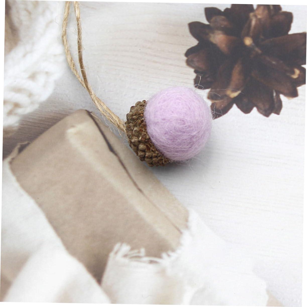 Cabilock 2 Set Di Ornamenti Per L'albero Di Natale Decorazioni Eleganti in Feltro A Forma Di Decorazioni Per L'albero Di Natale 25 Pezzi * 2