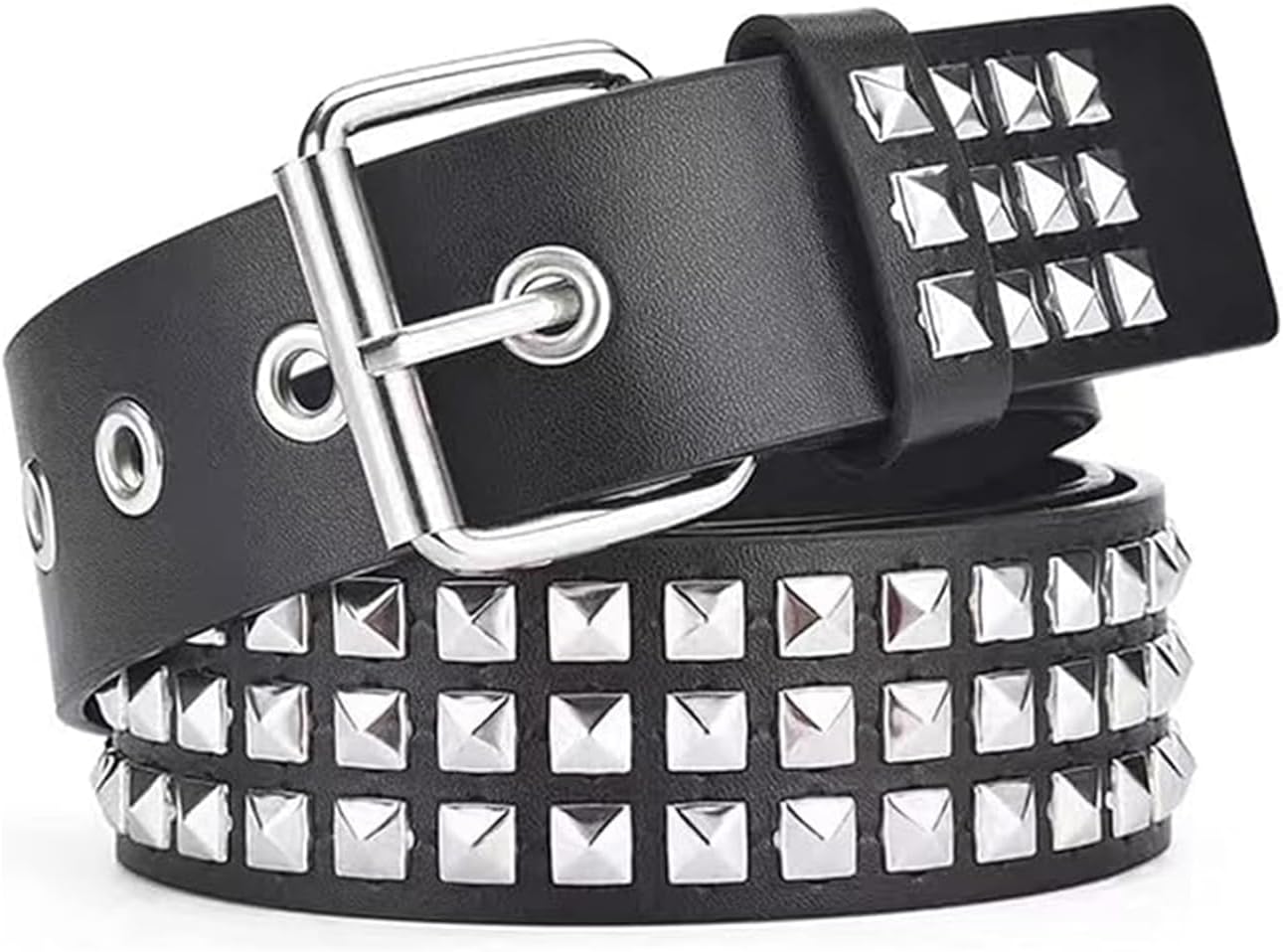 Studded Punk Y2K Goth Belt for Men or Women