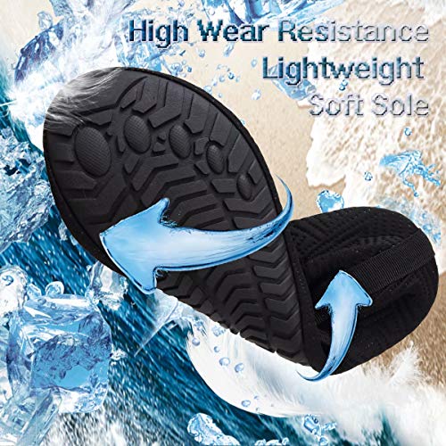 Image of YALOX Water Shoes Women's Men's Outdoor Beach Swimming Aqua Socks Quick-Dry Barefoot Shoes Surfing Yoga Pool Exercise
