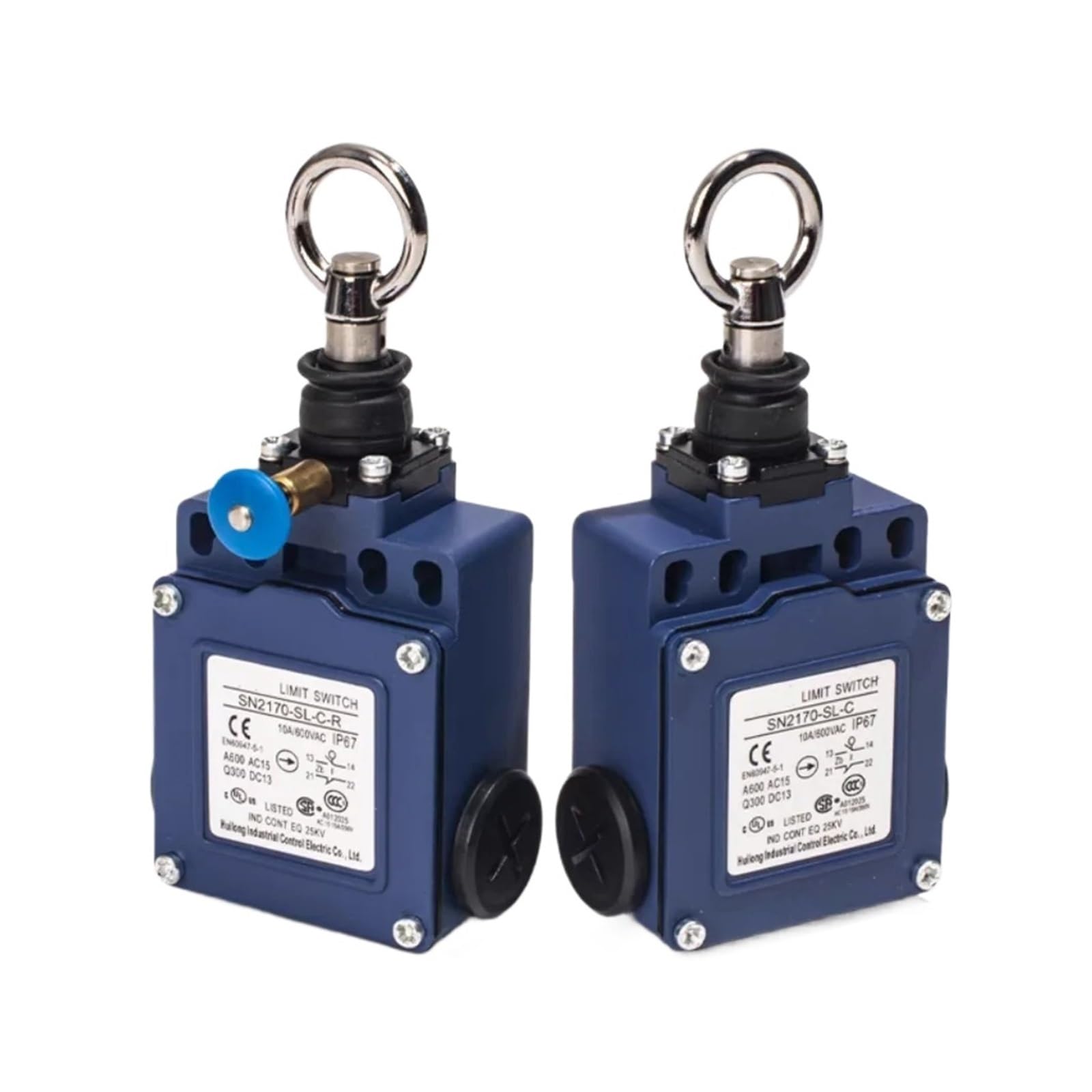 CXFCIHFT 1PCS Limit Switch Pull Rope Switch SN6170-SL-C-R/SN2170/SN4170-switch(SN4170-SL-C-R)