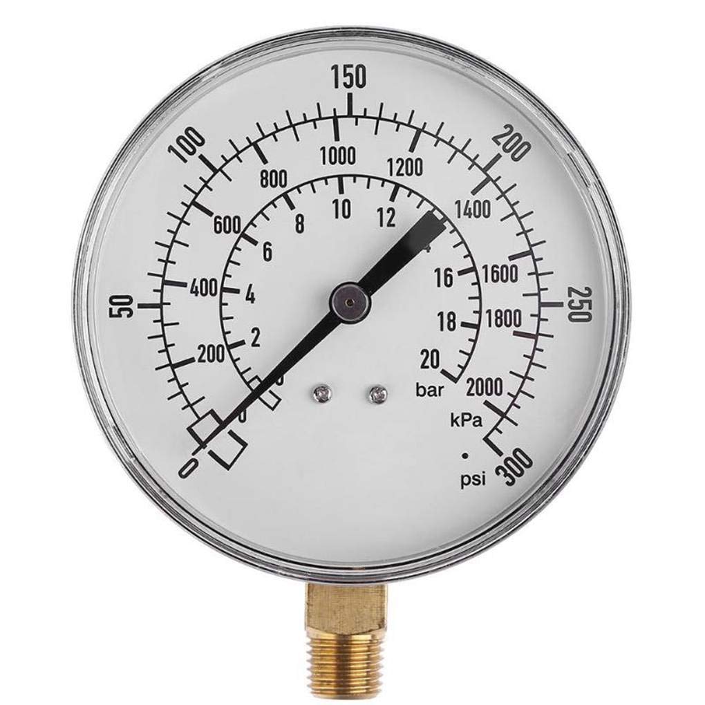Buy 0piersen 2000Kpa Pressure Gauge Dial Air Compressor Meter Hydraulic