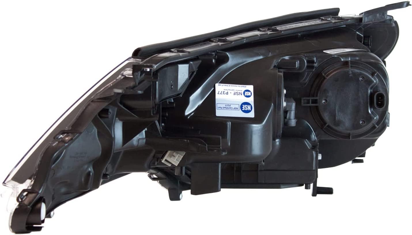 Headlight Assembly Compatible With 2013/2015 Toyota RAV4 XLE/LE/Limited Sport Utility Halogen Headlight with Bulb, DOT/SAE Compliant, Right/Passenger Side,Partslink TO2503217/ OEM 81110-0R042