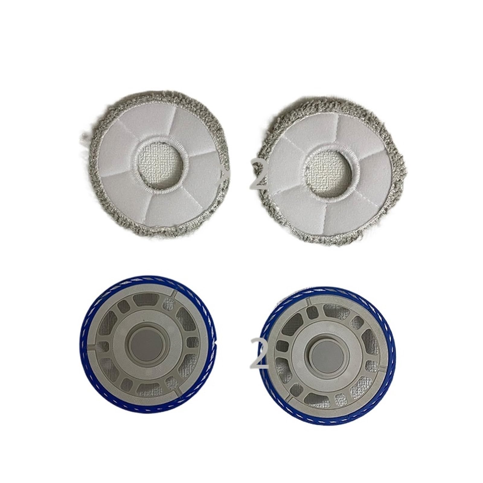 PEJVKCEJ Compatible For Ecovacs， T30S/T30Pro Omni Vacuum Cleaners And The Mop Holder Consumables Of M12 Pro+. Sweeping pad(4pcs)