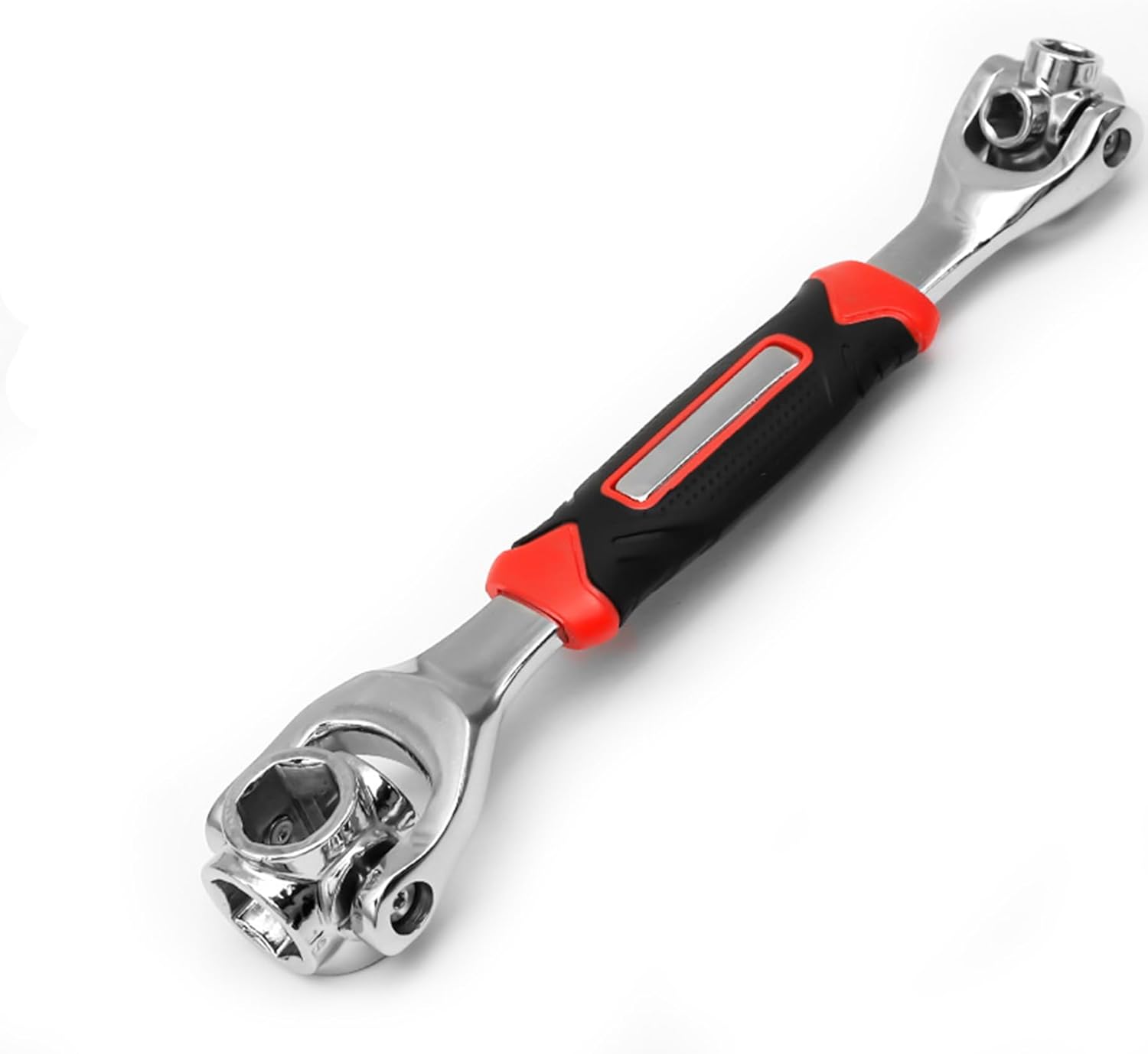 Universal 8 in 1 Socket Wrench Multi-function Tool with 360° Rotating Head, Spanner Tool for Home and Bicycle Car Repair (8-21mm)